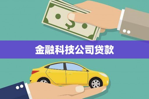 临淄金融科技公司贷款