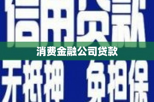 临淄消费金融公司贷款