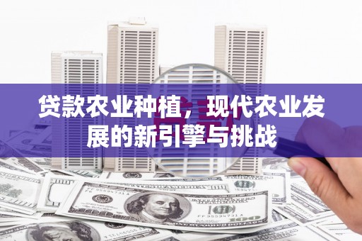 临淄贷款农业种植，现代农业发展的新引擎与挑战