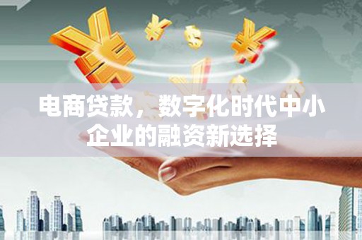 临淄电商贷款，数字化时代中小企业的融资新选择
