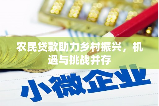临淄农民贷款助力乡村振兴，机遇与挑战并存