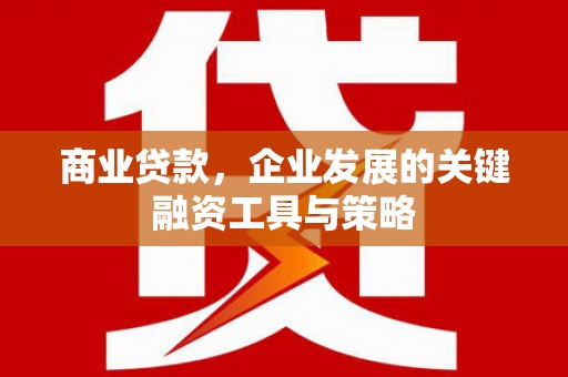 临淄商业贷款，企业发展的关键融资工具与策略