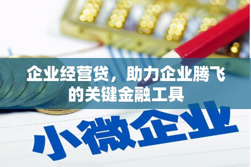 临淄企业经营贷，助力企业腾飞的关键金融工具