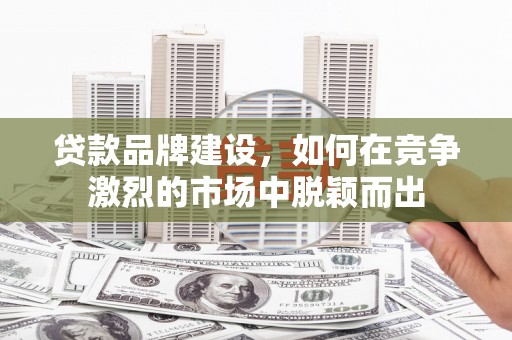 临淄贷款品牌建设，如何在竞争激烈的市场中脱颖而出