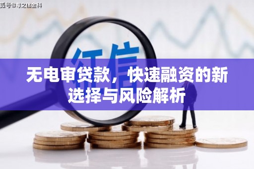 临淄无电审贷款，快速融资的新选择与风险解析