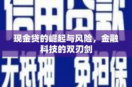 临淄现金贷的崛起与风险，金融科技的双刃剑
