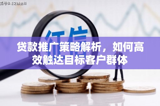 临淄贷款推广策略解析，如何高效触达目标客户群体