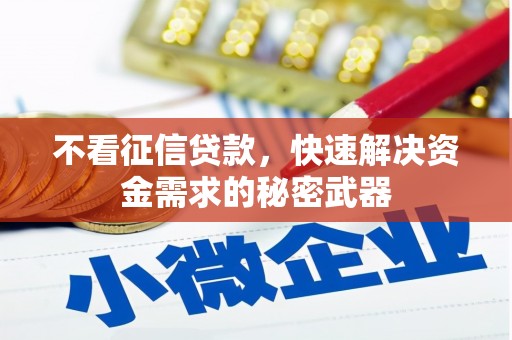 临淄不看征信贷款，快速解决资金需求的秘密武器