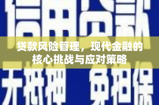 临淄贷款风险管理，现代金融的核心挑战与应对策略
